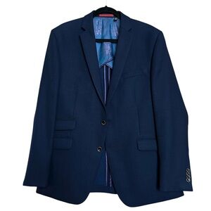 Ted Baker London No Ordinary Joe Joey X SPJ in Navy Blue Size 44 Regular Blazer